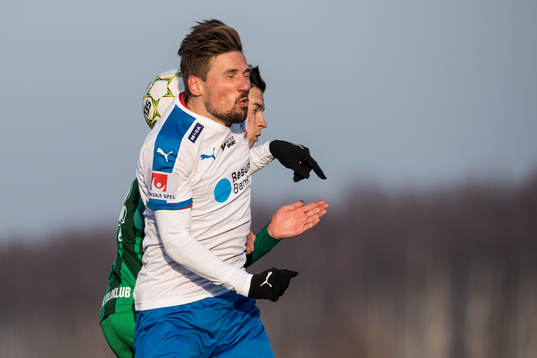 Helsingborgs  Martin Christensen i nickduell
