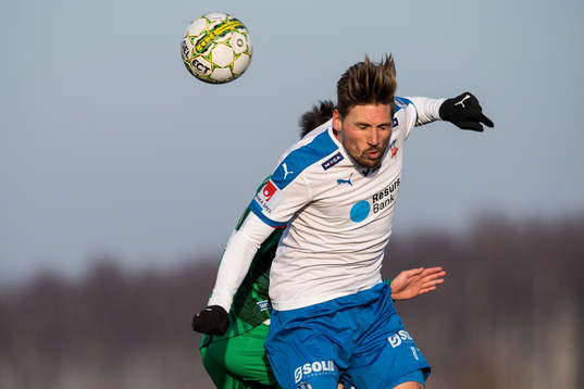 Helsingborgs Martin Christensen i nickduell