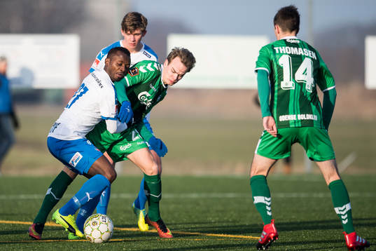 Helsingborgs Monday Samuel och Odense Kristian Weber