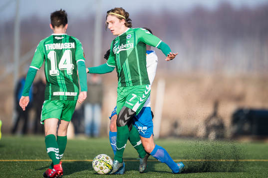 Helsingborgs Casper Seger hänger