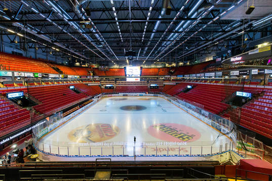 Interiör av Gavlerinken Arena