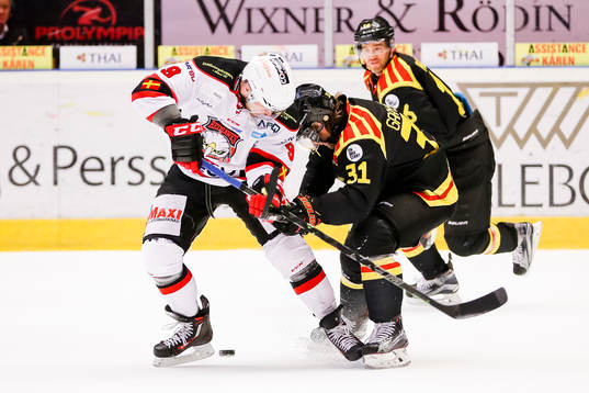 Malmö Redhawks Frederik Storm och Brynäs Jonathan