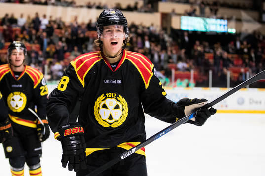 Brynäs Jesper Boqvist jublar