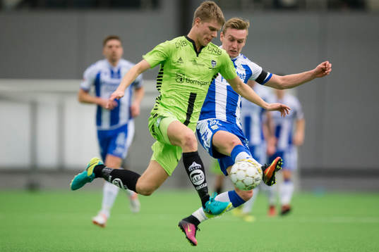 Sarpsborgs Sigurd Rosted mot IFK Göteborgs Sebastian