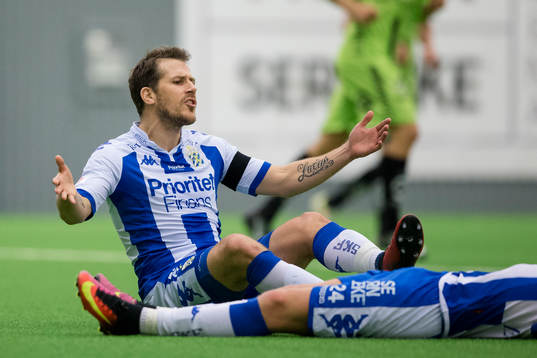 IFK Göteborgs Tobias Hysén irriterad på Sebastian Ohlsson