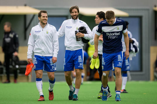 IFK Göteborgs Tobias Hysén, Mattias Bjärsmyr, David Boo