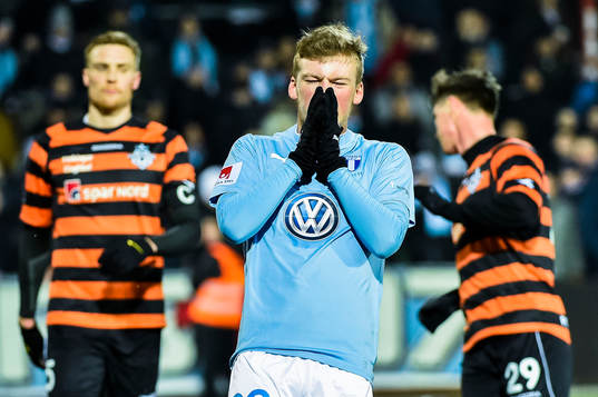 Malmö FFs Teddy Bergqvist deppar