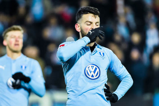 Malmö FFs Erdal Rakip deppar