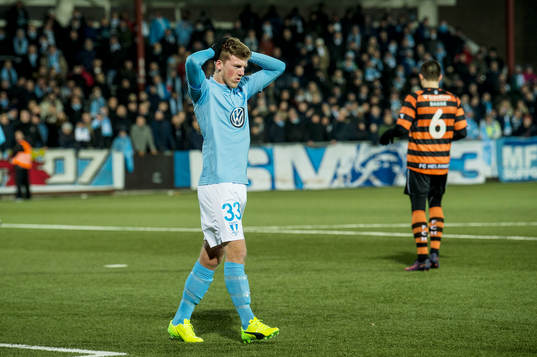 Malmö FFs Teddy Bergqvist deppar
