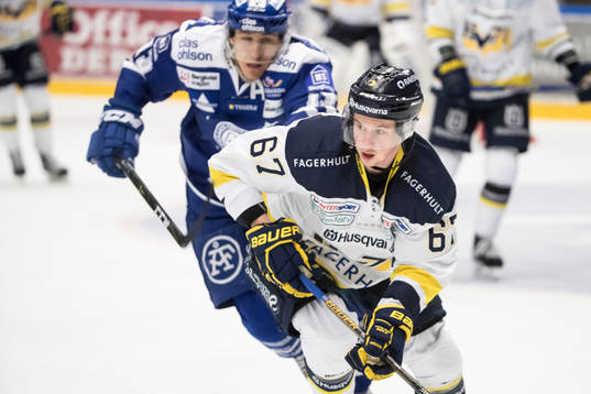 s Christoffer Törngren  i ishockeymatchen i SHL mellan