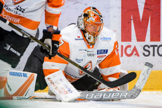 Karlskronas målvakt Johan Holmqvist