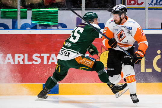 Färjestads Ole-Kristian Tollefsen och Karlskronas Joachim