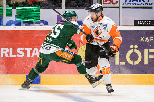 Färjestads Ole-Kristian Tollefsen och Karlskronas Joachim
