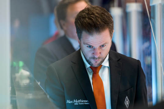 Karlskronas assisterande tränare Mikael Aaro