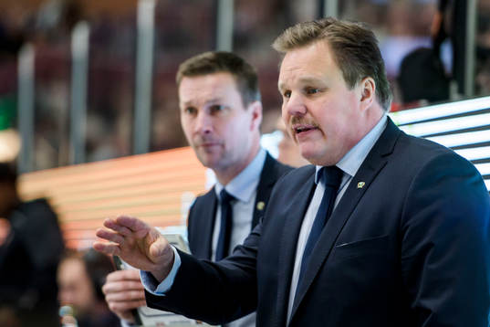 Färjestads Tränare Leif Carlsson