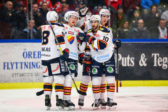 Djurgårdens Emil Johansson jublar