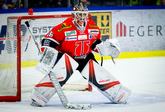 Örebros målvakt Axel Brage