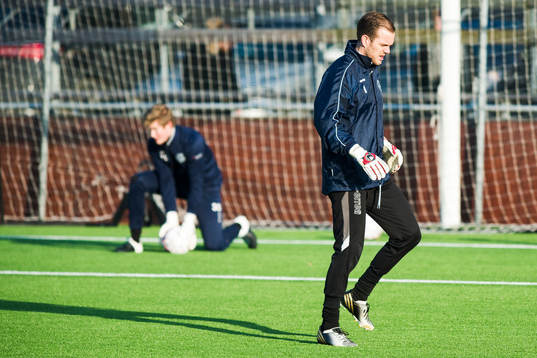 Utsiktens målvakt Axel Wibrån