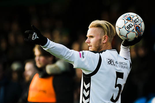 GAIS Niclas Andersén  kastar inkast