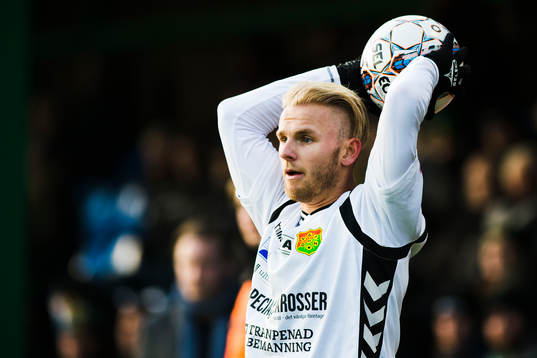 GAIS Niclas Andersén  kastar inkast