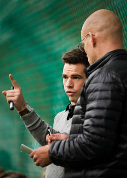 Tränare i Sundsvall, Ferran Siblia och Joel Cedergren