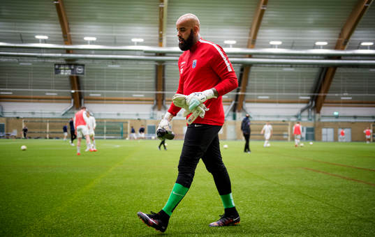 Sirius målvakt Joshua Wicks