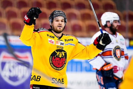 Luleås Craig Schira jublar