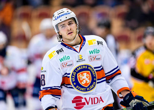 Växjös Dennis Everberg deppar