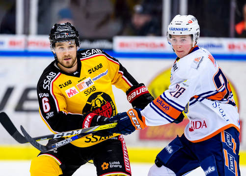 Luleås Craig Schira och Växjös Nils Carnbäck