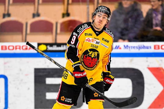 Luleås Johan Forsberg deppar