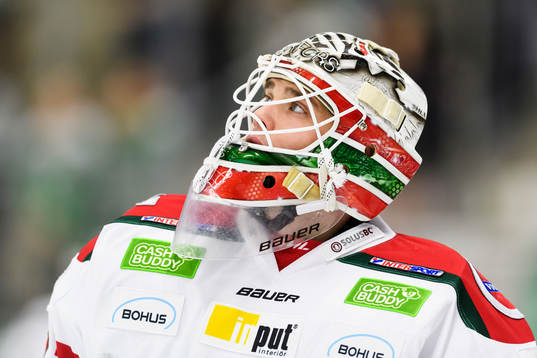 Frölundas målvakt Johan Gustafsson