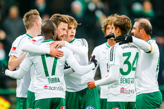 Hammarbys Arnór Smárason , Leo Bengtsson , Dusan Jajic