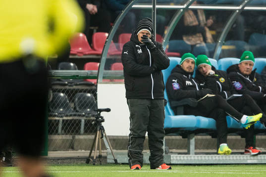 Hammarbys tränare Jakob Michelsen