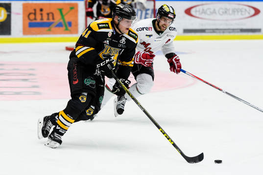 Panterns Johan Björk och Modos Henrik Björklund
