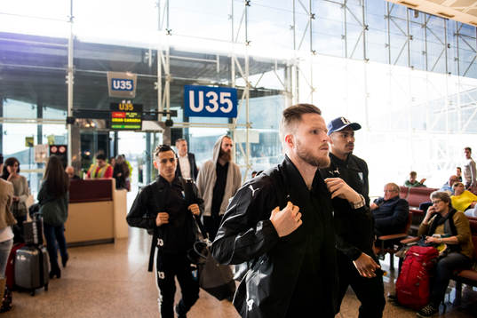 Lasse Nielsen, Yoshimar Yotún och Felipe Carvalho har