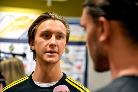 s nye spelare Kristoffer Olsson