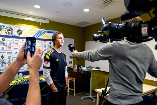 s nye spelare Kristoffer Olsson