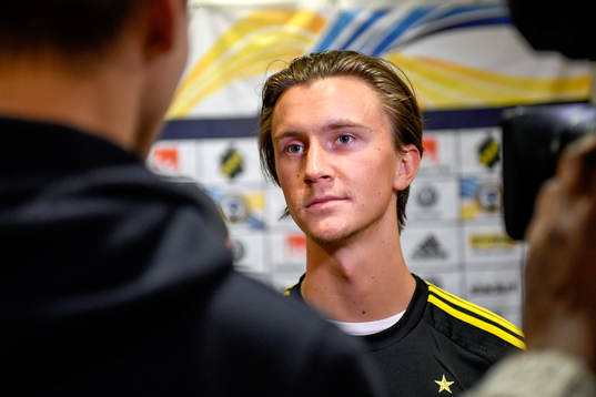 s nye spelare Kristoffer Olsson