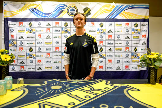 s nye spelare Kristoffer Olsson