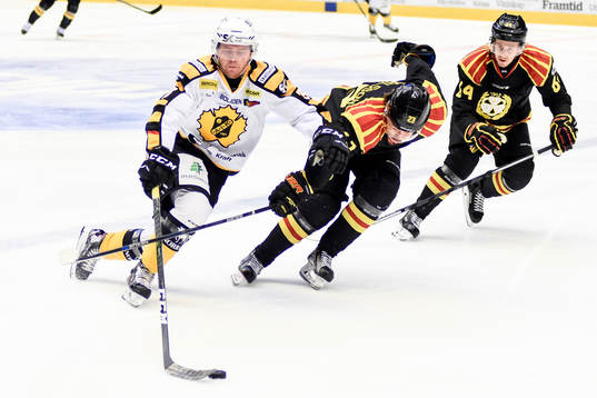 Skellefteås Sebastian Ohlsson och Brynäs Lucas Carlsson