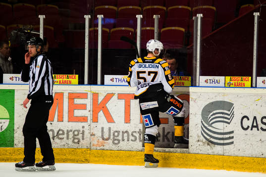 Skellefteås Emil Djuse får matchstraff