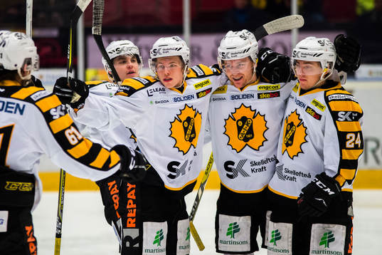 Skellefteås Fredrik Lindgren , Sebastian Ohlsson och