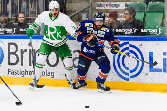 Rögles Almen Bibic och Växjös Linus Fröberg