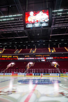 Malmö Arena innan ishockeymatchen i SHL mellan Malmö