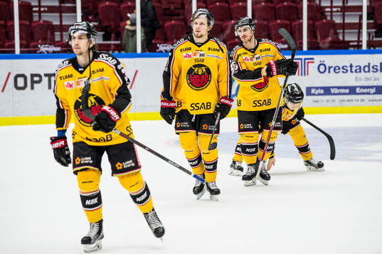 Luleås spelare deppar