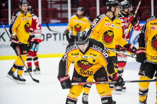 Luleås Karl Fabricius deppar med lagkamraterna