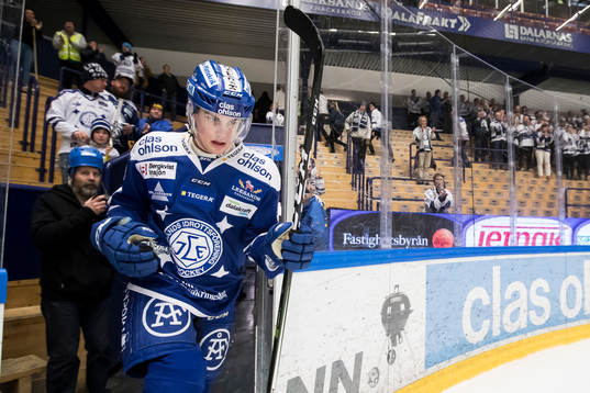 Leksands Oskar Lang utsedd till matchens krigare i