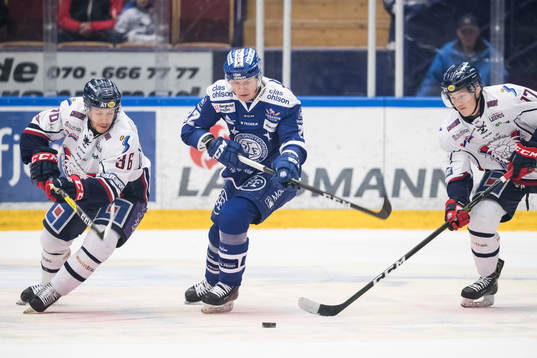 Linköpings Niklas Fogström och Leksands Martin Grönberg