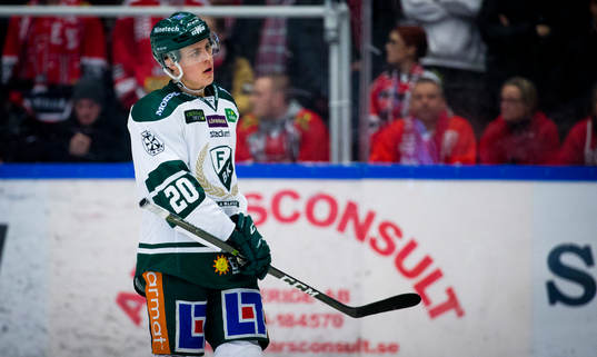 Färjestads Joel Eriksson Ek deppar