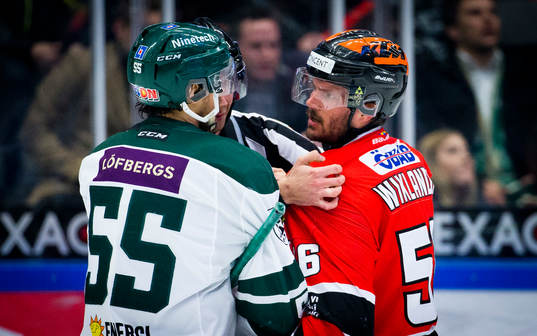 Färjestads Ole-Kristian Tollefsen och Örebros Johan